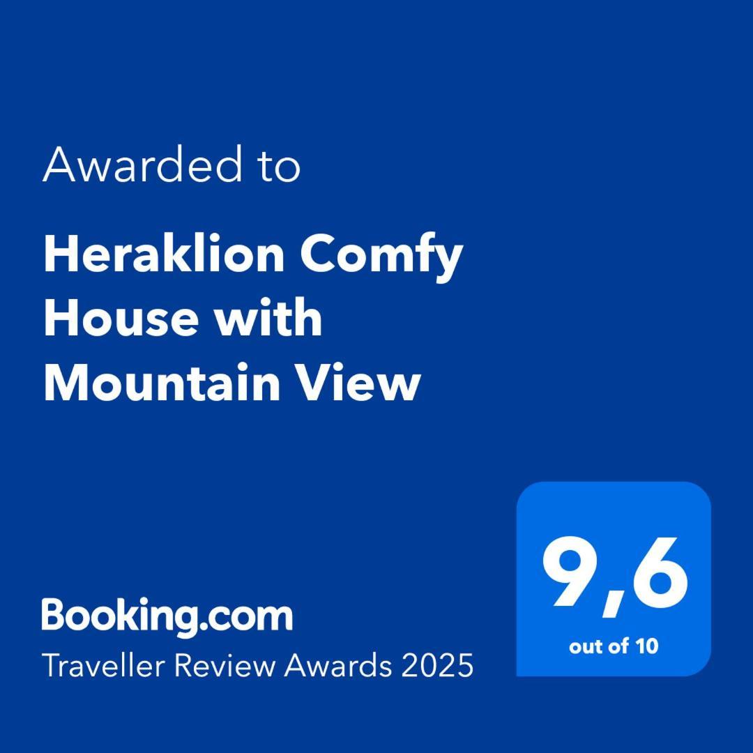 Heraklion Comfy House With Mountain View Luaran gambar